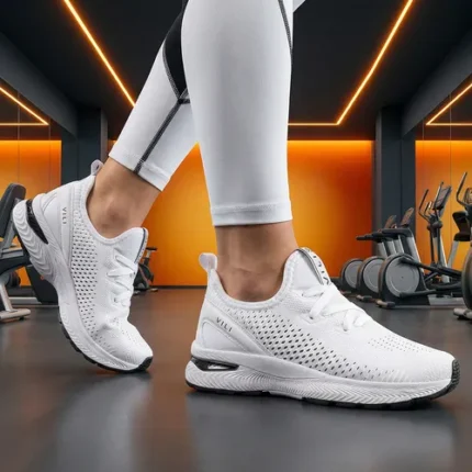 🔥 Tênis Branco Feminino Vili Para Caminhada Academia Treino