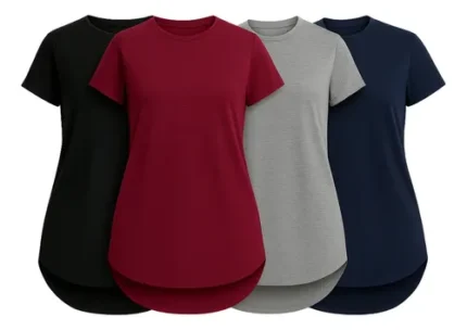 🔥 Kit 4 Camiseta Dry Fit Feminina Academia Fitness Tapa Bumbum